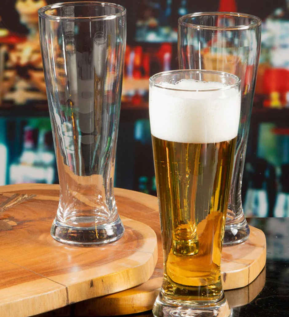 Roxx Bubbly HB Tumbler Glass - 475 ml | Pack of 6