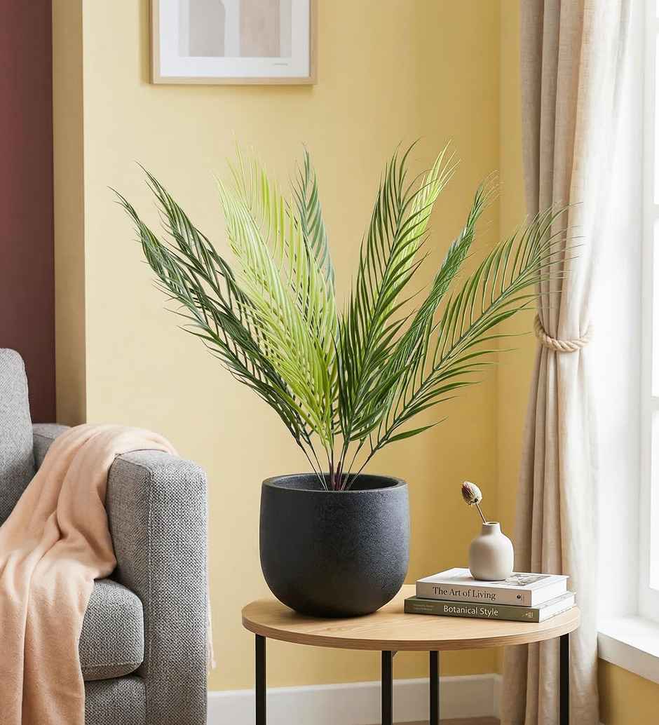 Casacraft by Pepperfry PVC Artificial Areca Plant | Without Pot