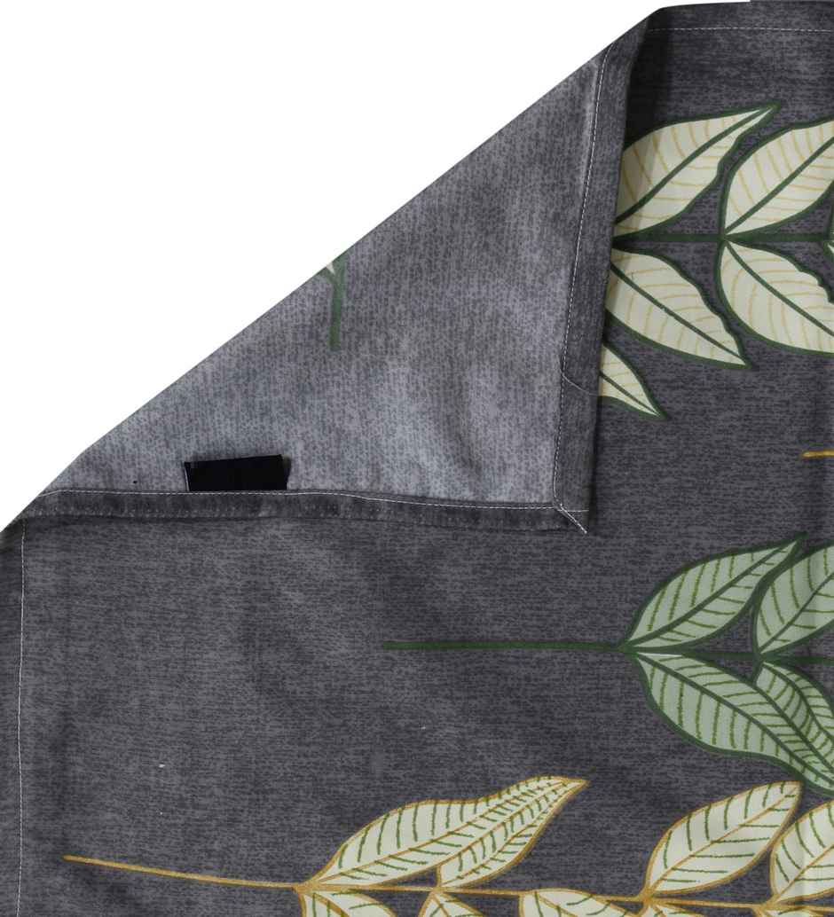 Casacraft by Pepperfry Cotton Blend Table Cloth | Dining Table Cover | Grey | 10 x 10 cm