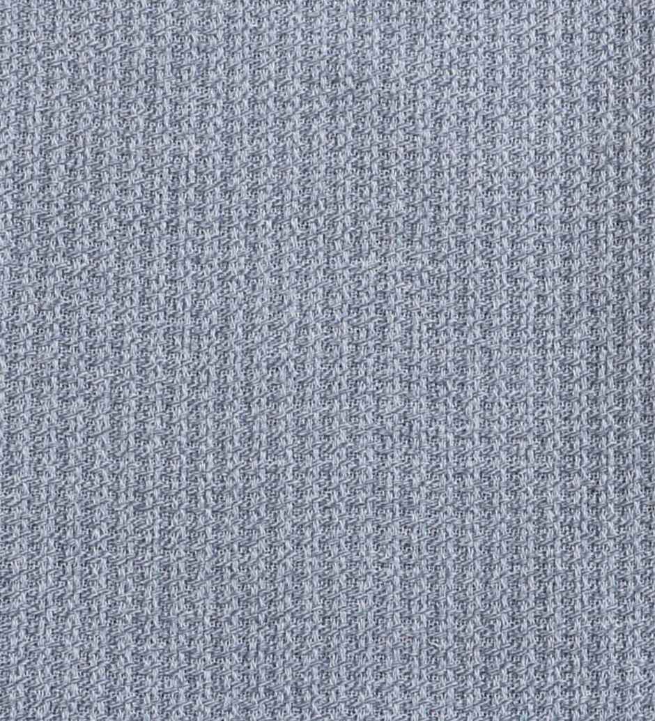 Casacraft by Pepperfry Cotton Sofa Throw Blanket | Soft Couch Throw | Blue | 20 x 24 in