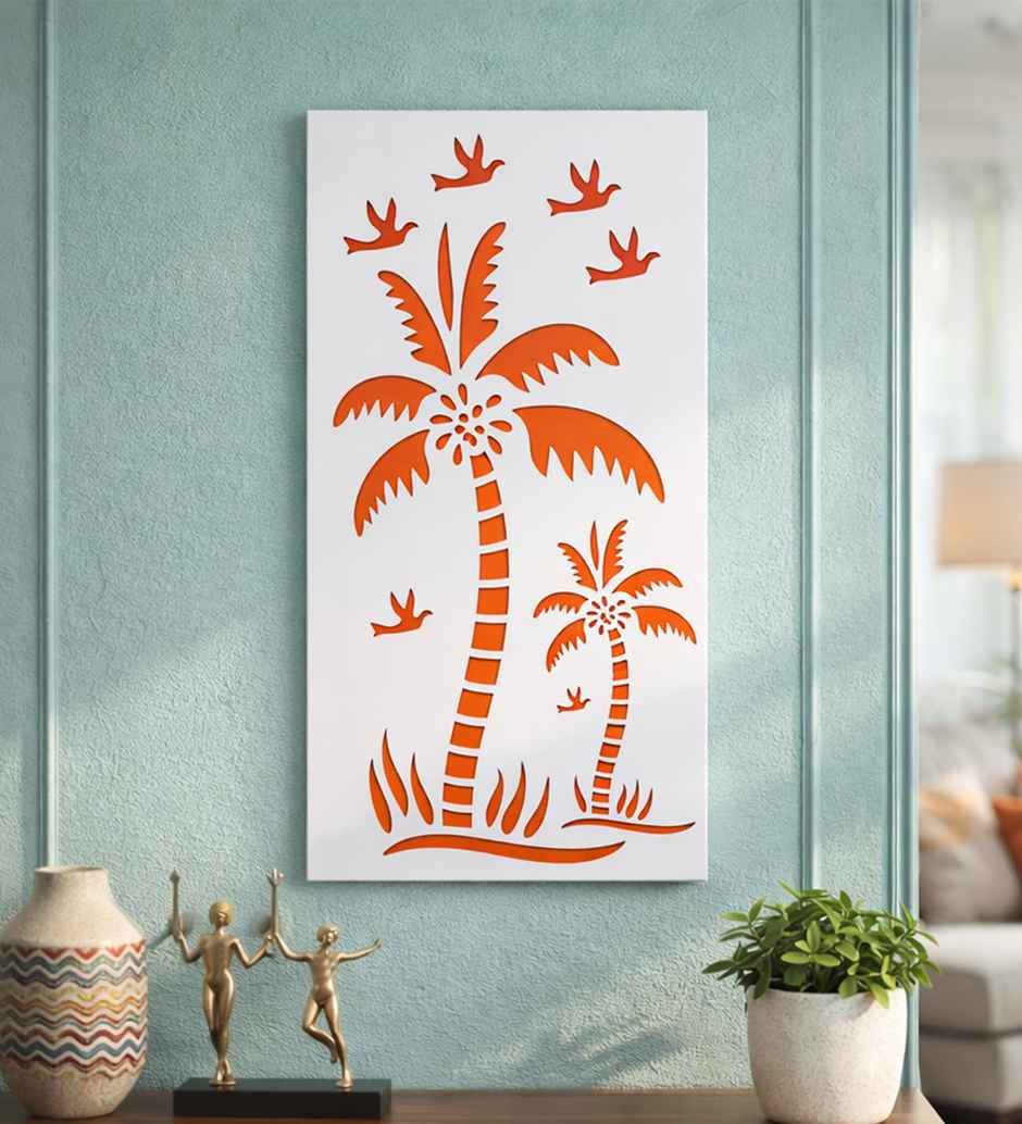 Casacraft From Pepperfry Laser Cut Design Carving Mdf Floral Wall Art