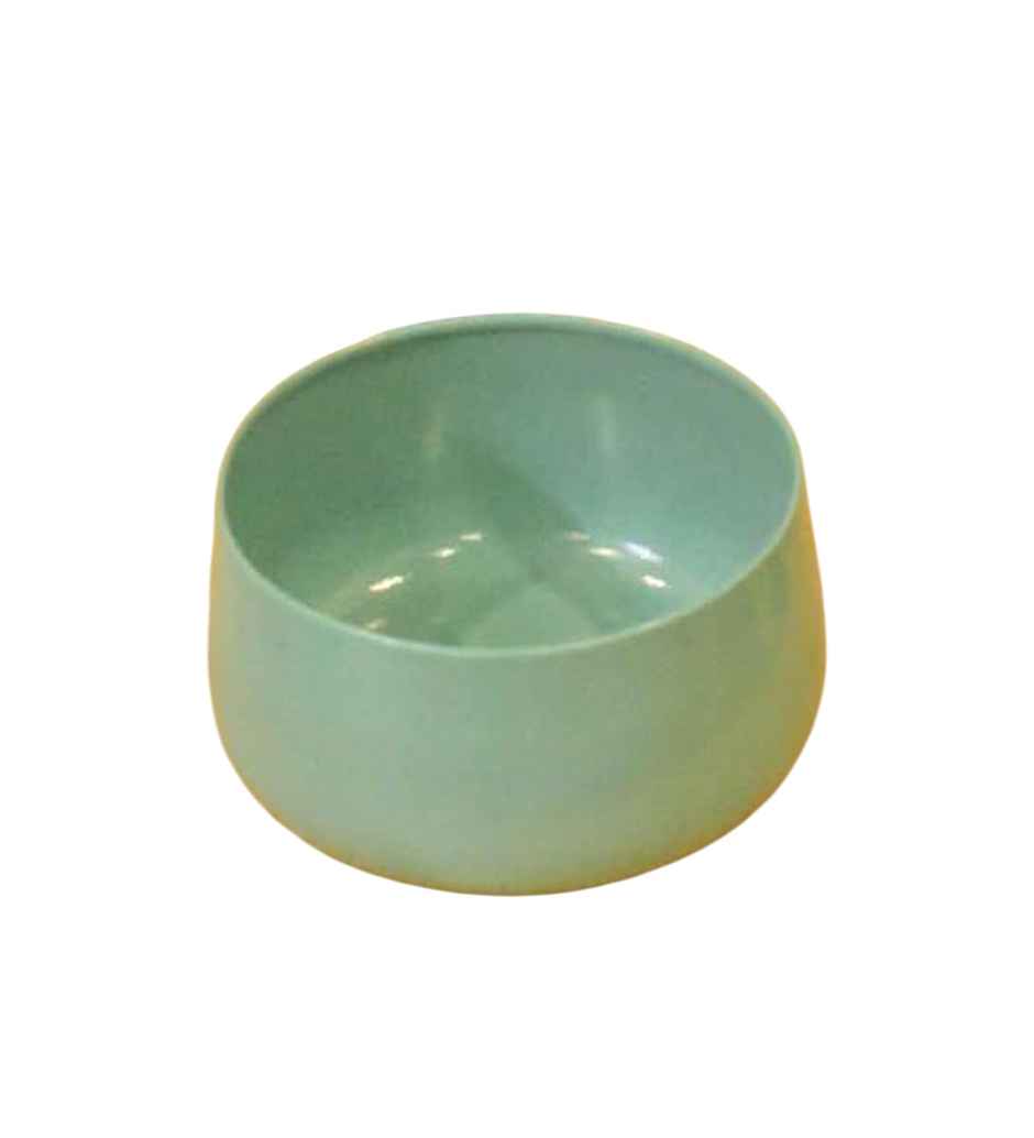 CasaCraft Pepperfry Everett Iron Blue Planter Pot Round Decorative Rust-Resistant for Indoor Plants