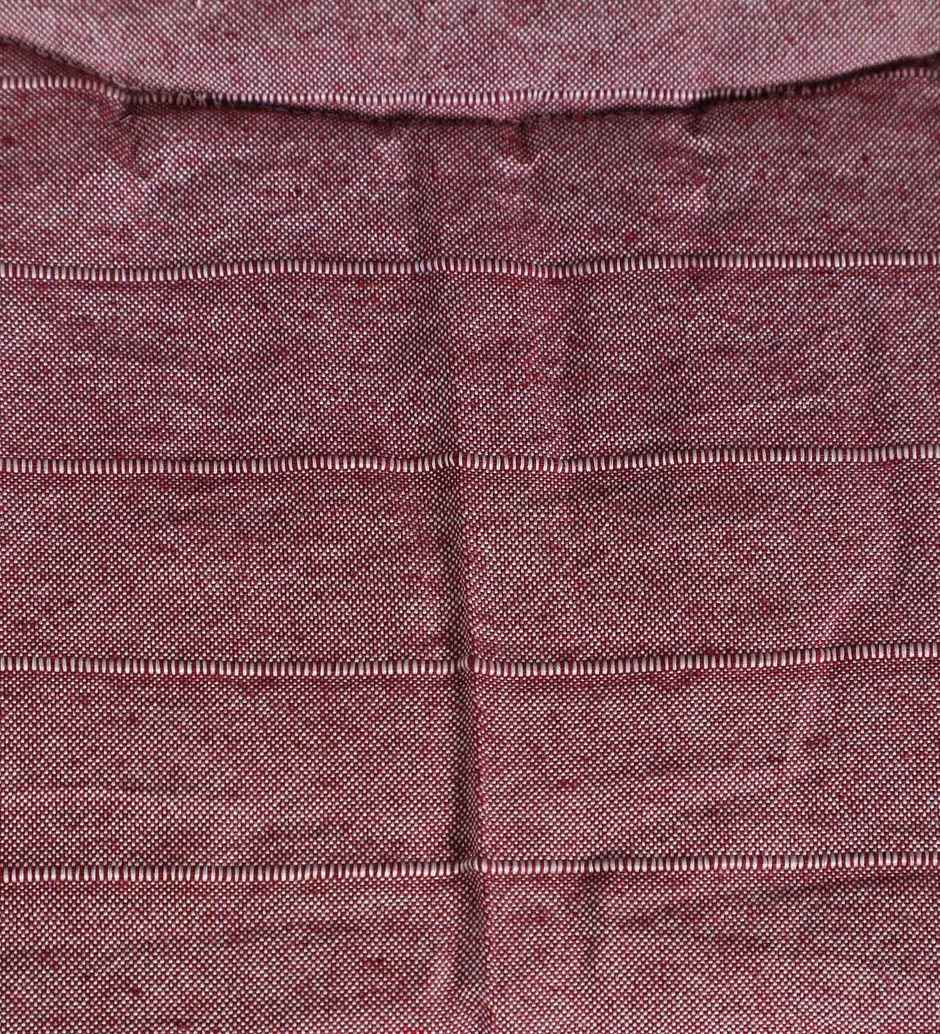 Casacraft Pepperfry Bedding Sets Chico Wine 210Tc Cotton Blanket With 1 Bedsheet & 2 Pillow Cover