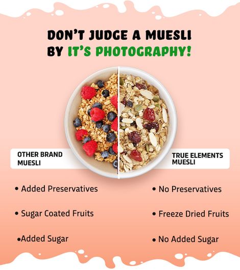 True Elements Muesli Nuts & Berries