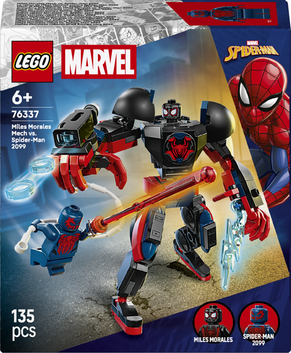 LEGO Marve Mile Morale Mec v SpiderMan 209 76337