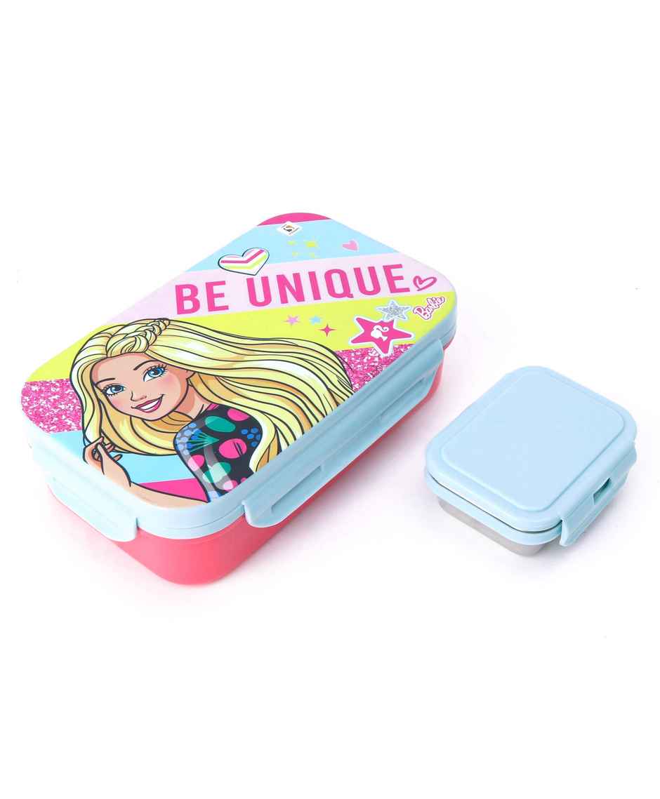 Barbie Lunch Box With Insulated Steel Container