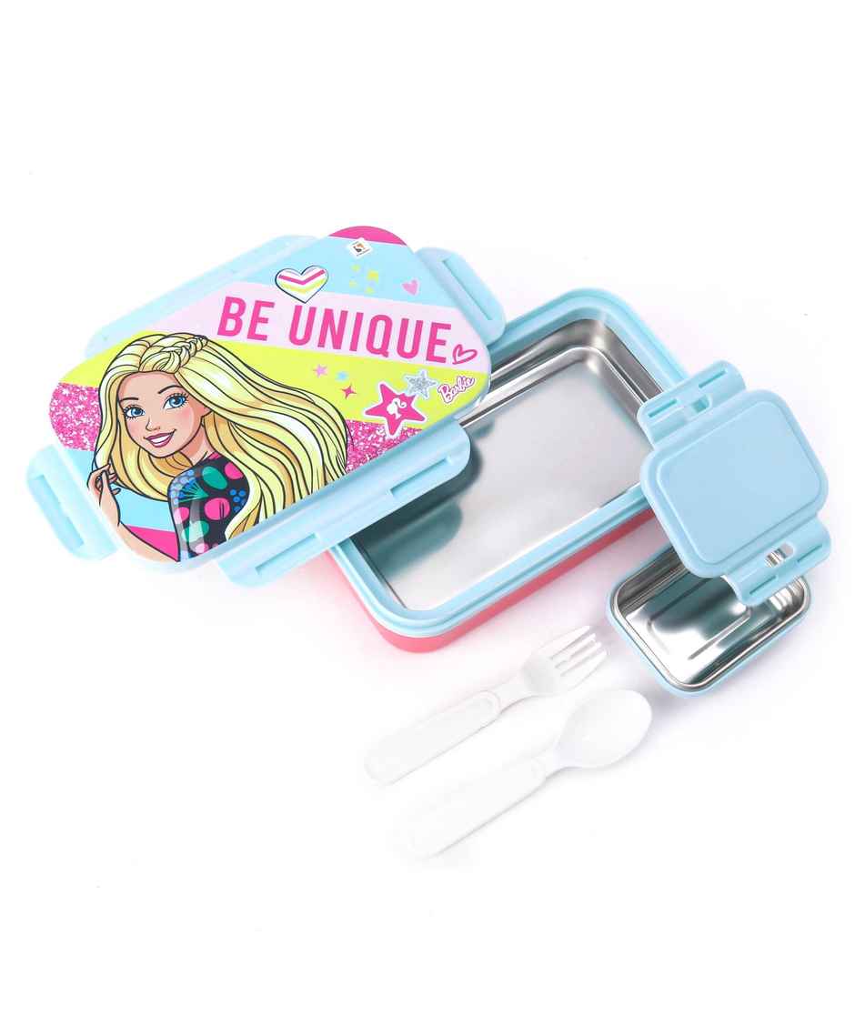 Barbie Lunch Box With Insulated Steel Container