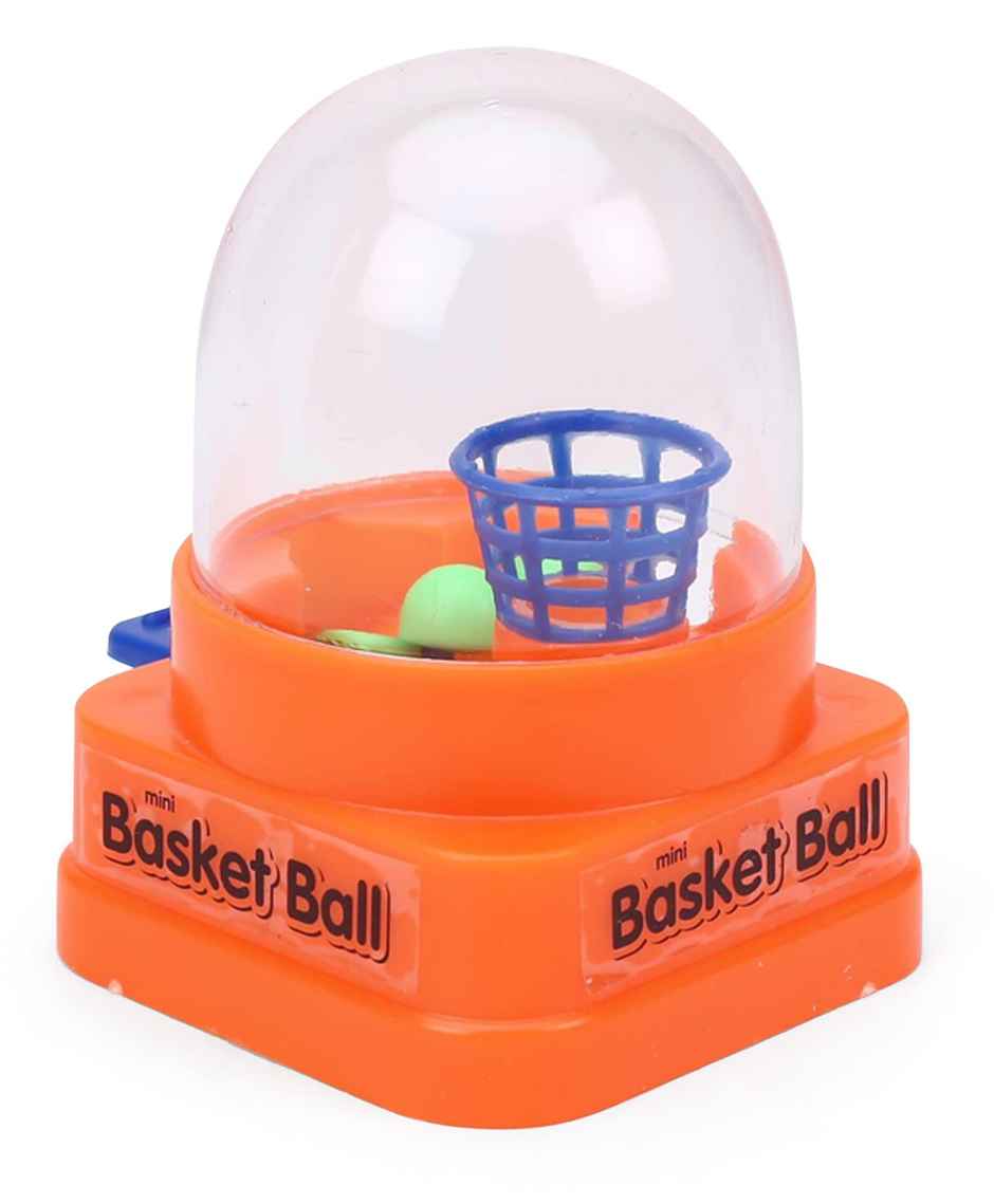 Storio Mini Basketball Game | Tabletop Basketball Toy - Yellow