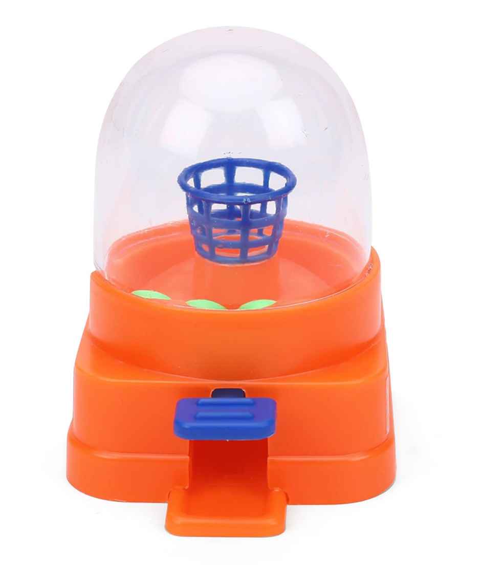 Storio Mini Basketball Game | Tabletop Basketball Toy - Yellow