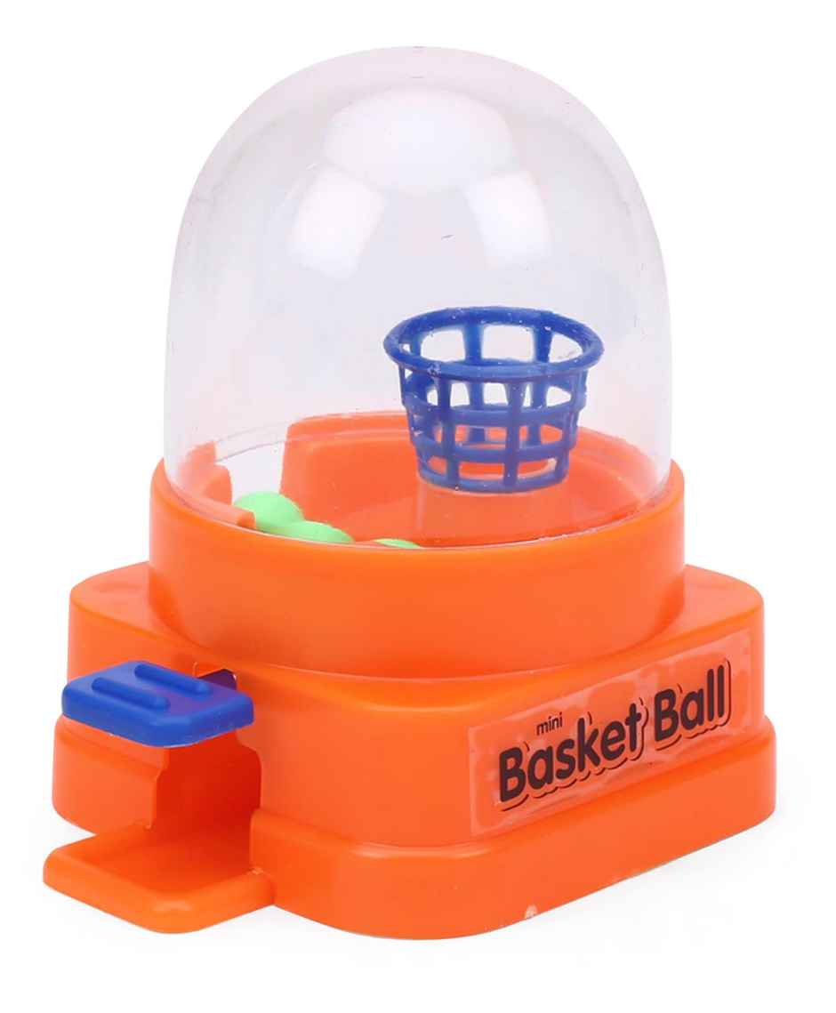 Storio Mini Basketball Game | Tabletop Basketball Toy - Yellow