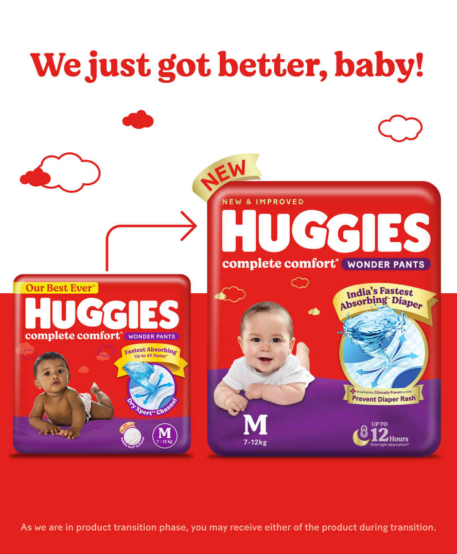 Huggies Wonder Pant Style Diaper | M | 13 pcs