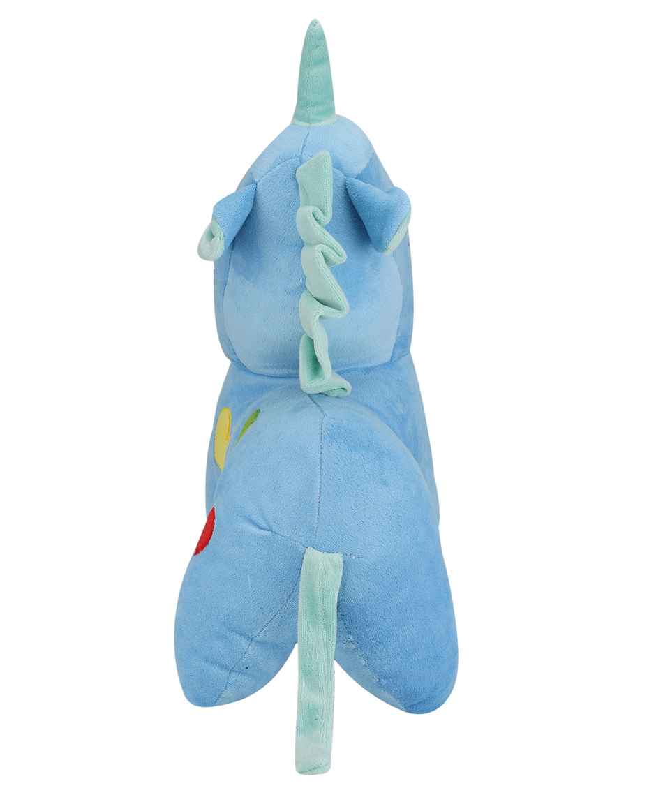 DearJoy Baby Unicorn Soft Toy and Plush Toy Blue - 32cm