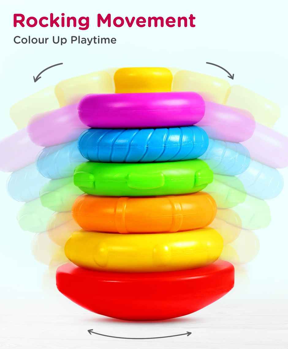 Play Nation Classic Stacking Rings - 5 Rings