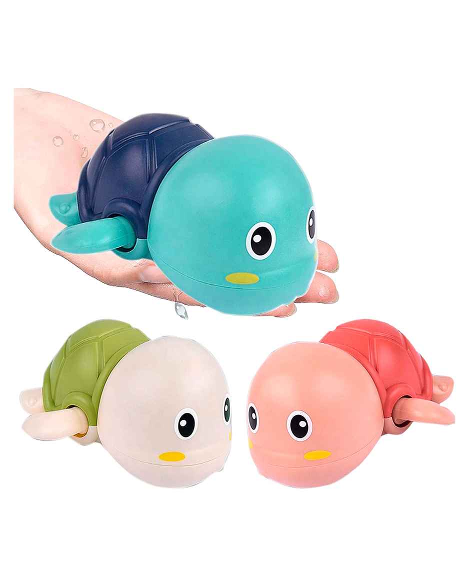 Toybharat Toybharat Swimming Turttle | Multicolour | Bath Toys | Birthday Gift | Assorted