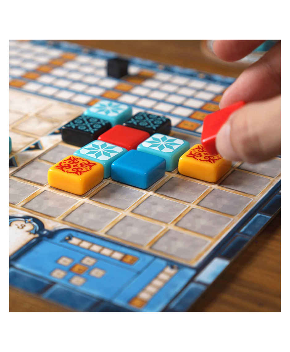Awestuffs Azul Game Strategy Tile Placement Family Board Games for Adults and Kids 2 to 4 Players