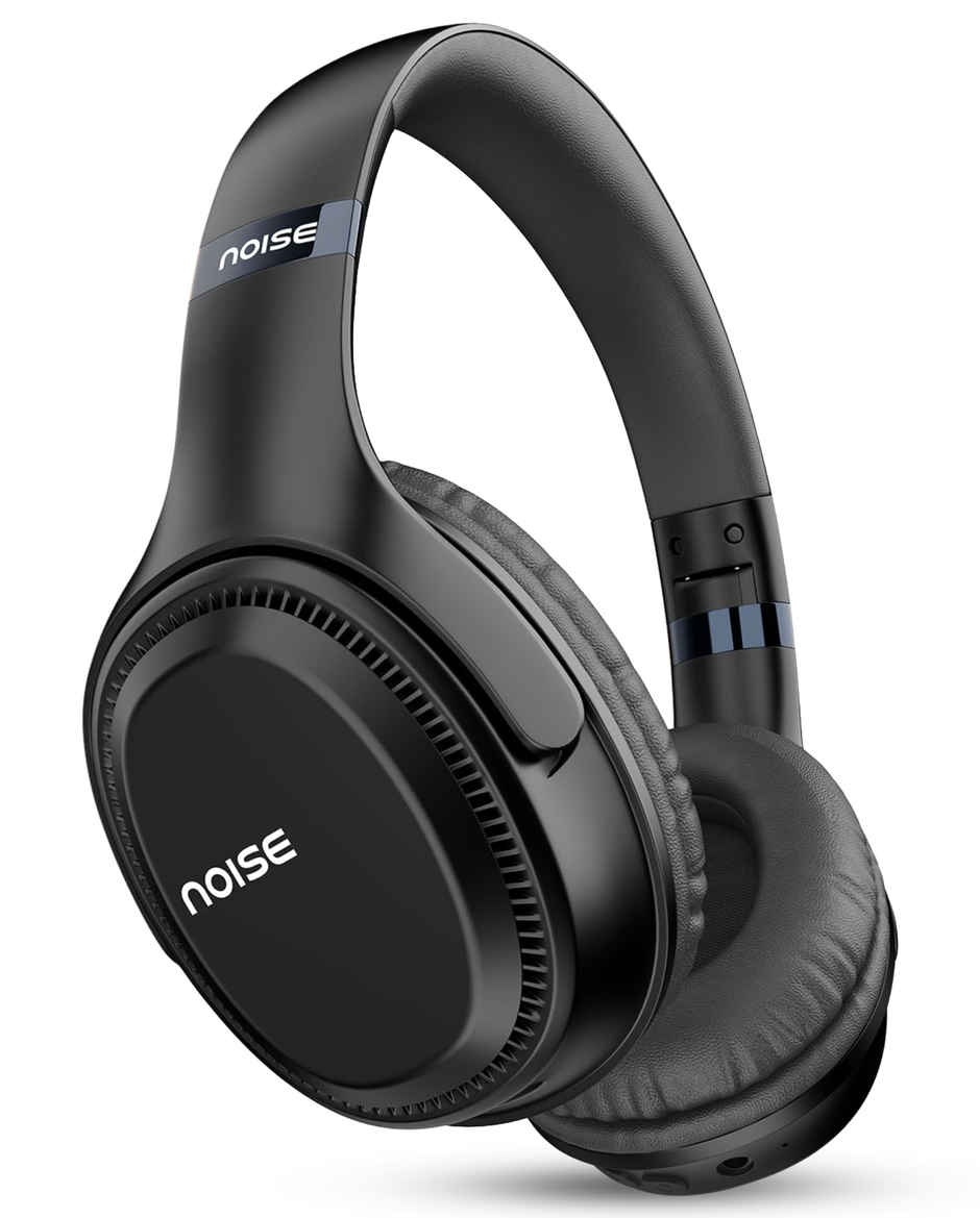 Noise Airwave Max 3 70H Playtime 40mm Driver Low latency-Upto 40ms Headphones | Carbon Black