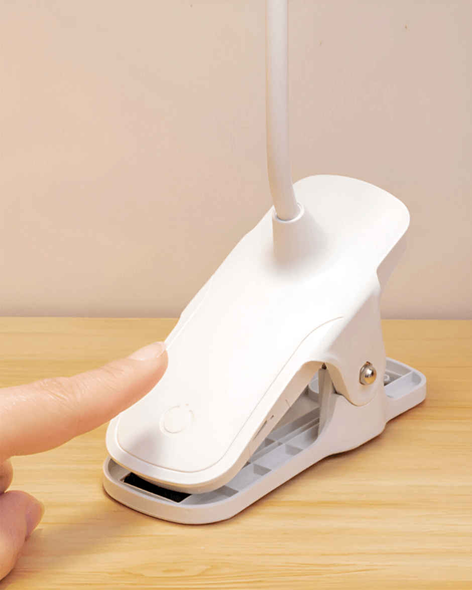 Homesake LED Wall Mounted Reading Lamp with Flexible Gooseneck, Adjustable Bedside Study Light