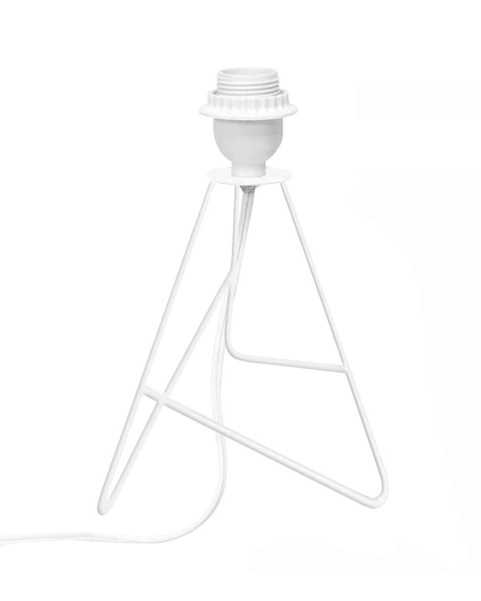 Homesake Retro Metal Table Lamp with Khadi Pleated Fabric Shade
