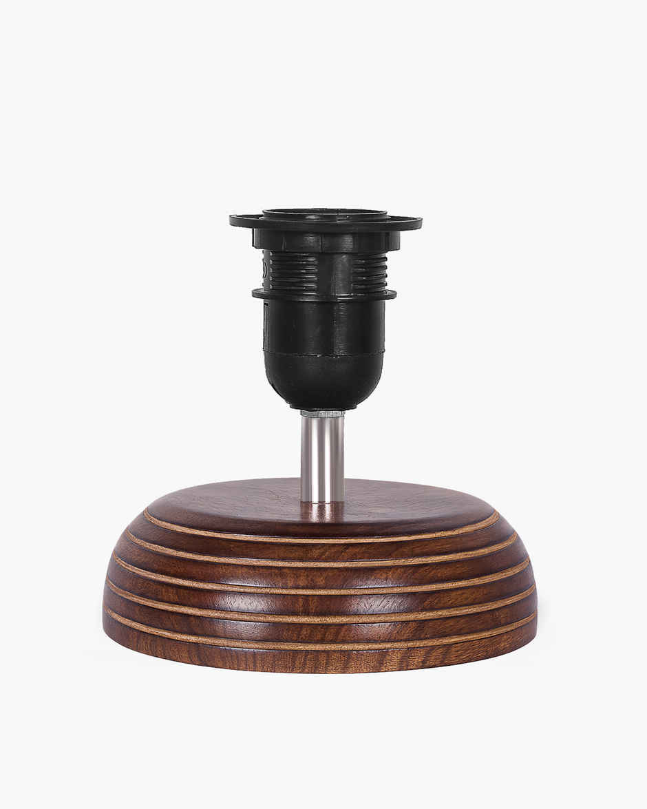 Homesake Natural Rope Table Lamp with Wooden Base Boho Style