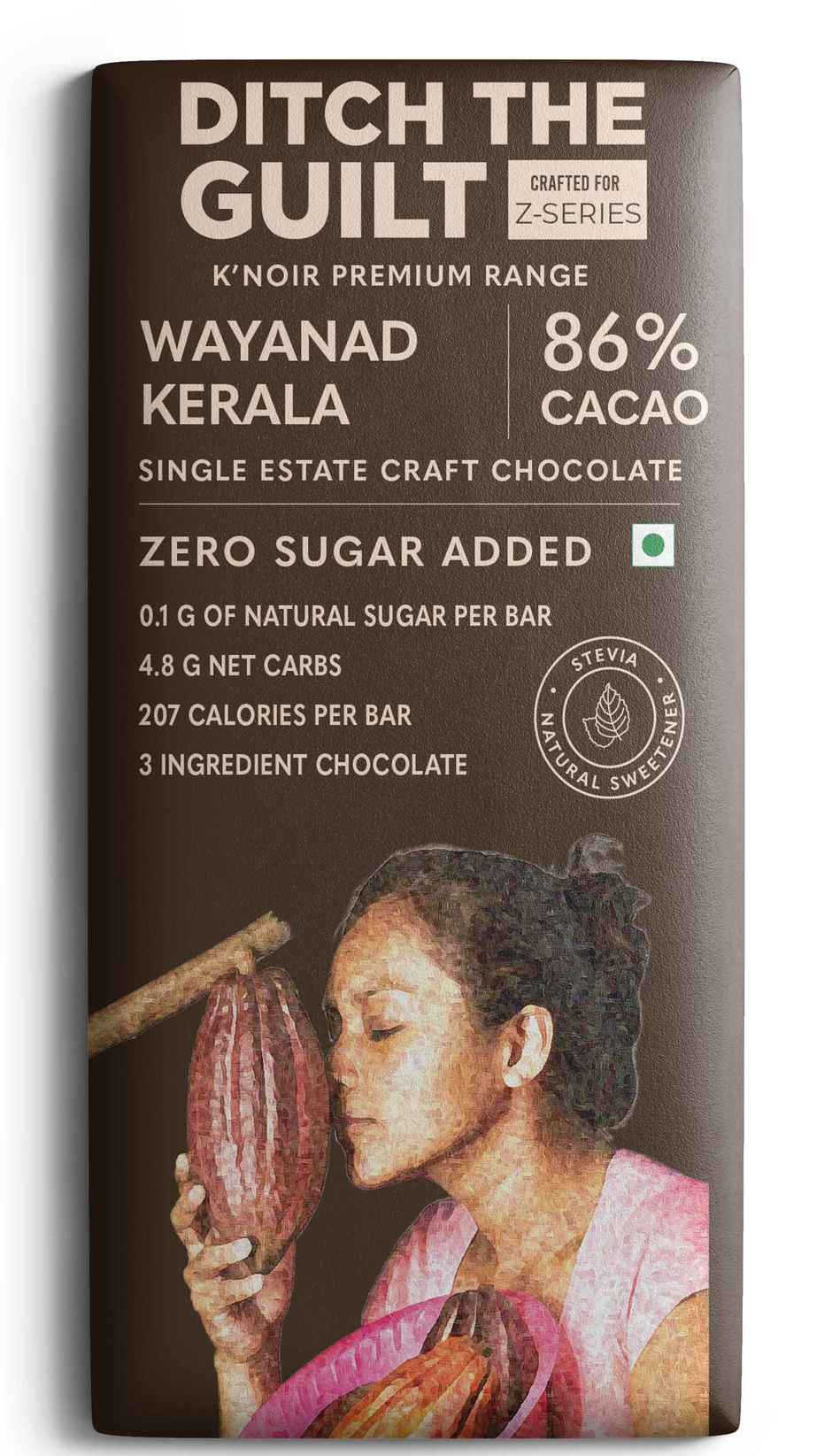 Ditch The Guilt Dark Chocolate - 86% Cacao