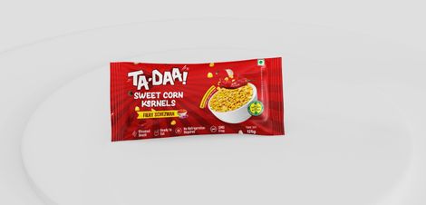 Tadaa Sweet Corn Kernels Fiery Schezwan 125g