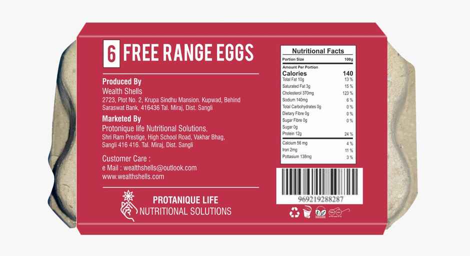Unique Life Free range egg