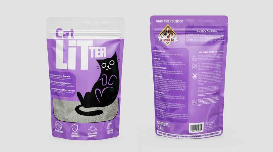 Nootie Premium Clumping Cat Litter Combo