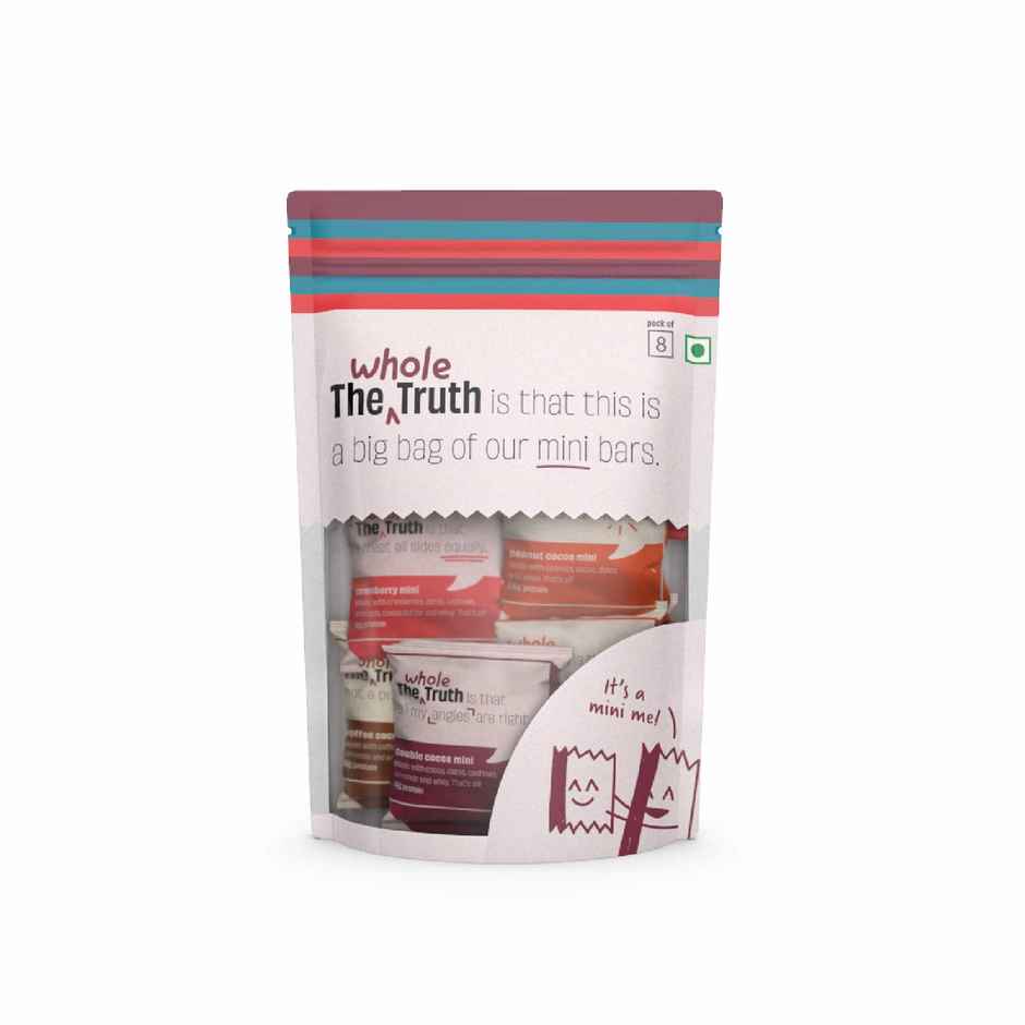 The Whole Truth Mini Protein Bars - Assorted - Pack Of 8