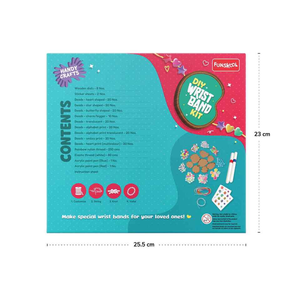 Funskool DIY Wrist Band Kit Arts and Crafts Set