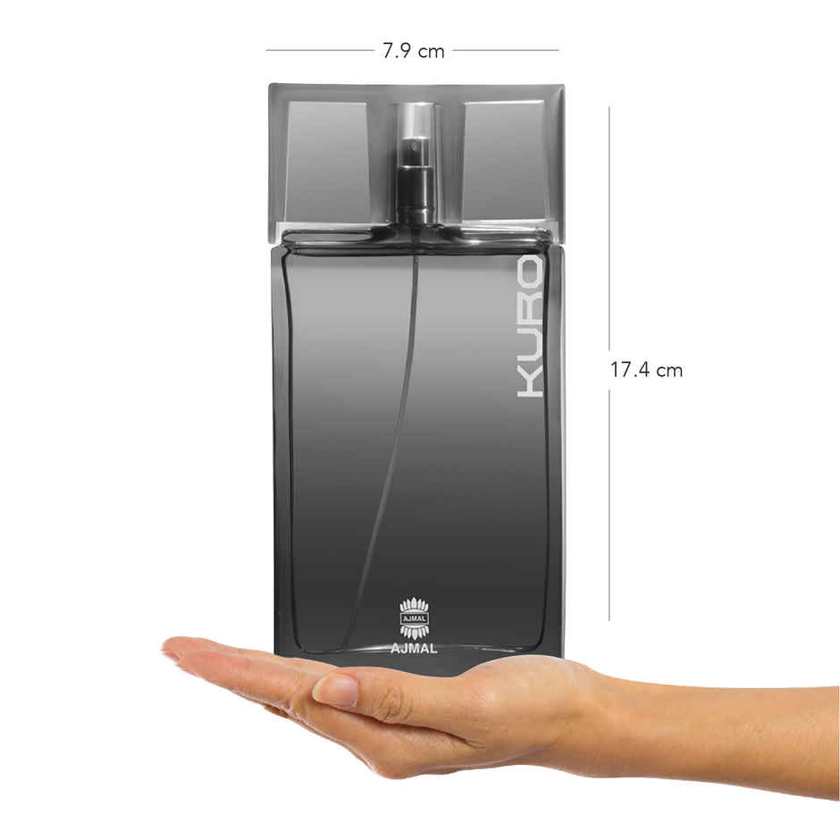 Ajmal Kuro Edp Ml Long Lasting Scent Spray Fresh Perfume Gift For Men