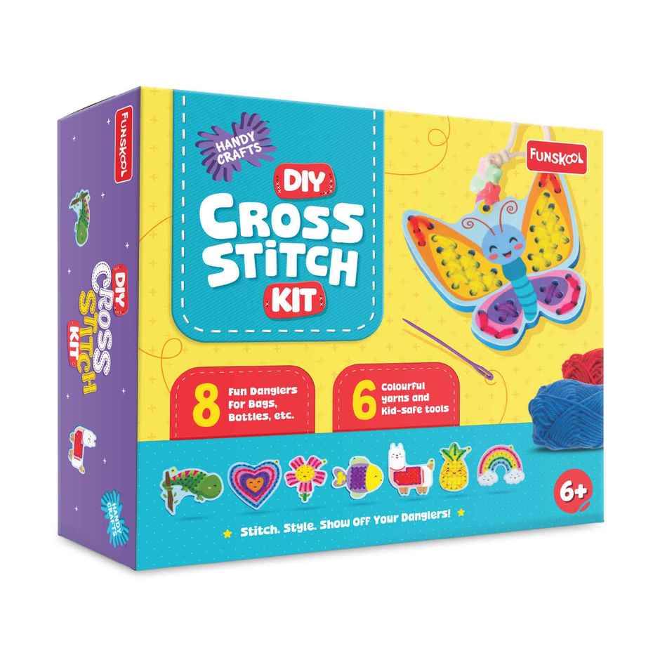 Funskool Diy Cross Stitch Kit 9020400