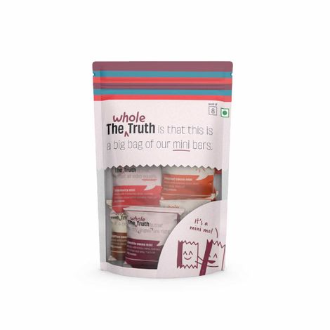 The Whole Truth Mini Protein Bars - Assorted - Pack Of 8