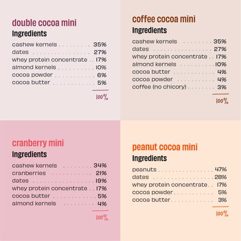 The Whole Truth Mini Protein Bars - Assorted - Pack Of 8