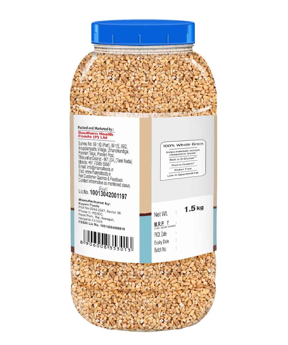 Manna Steel Cut Oats