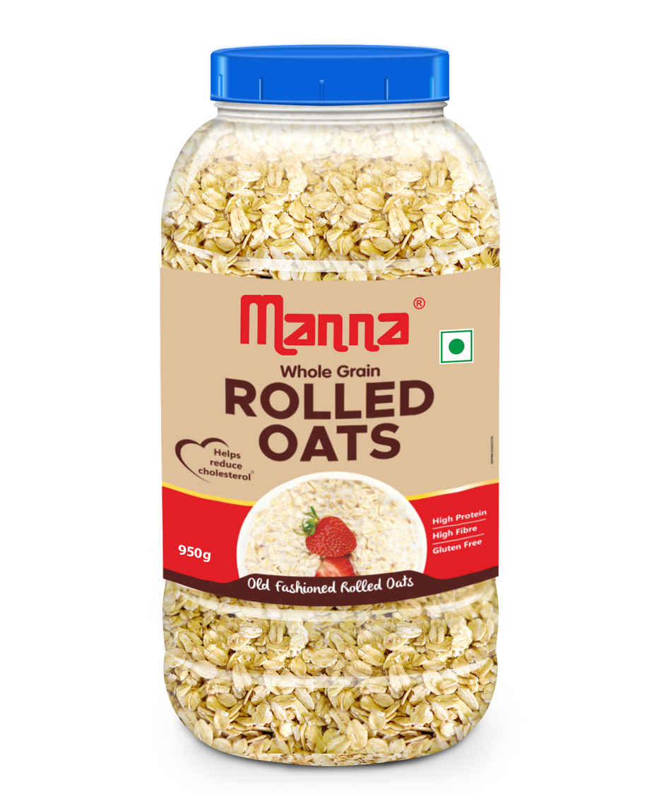 Manna Rolled Oats Jar