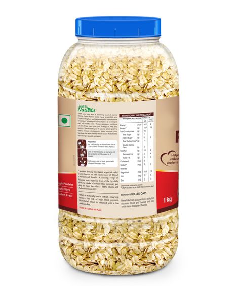 Manna Rolled Oats Jar