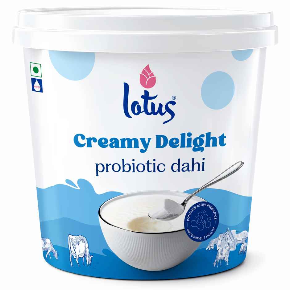 Lotus Creamy Delight Probiotic Dahi Tub