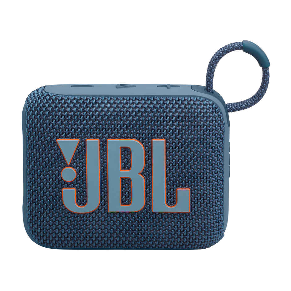 JBL Go 4, Wireless Ultra Portable Bluetooth Speaker (Without Mic, Blue)