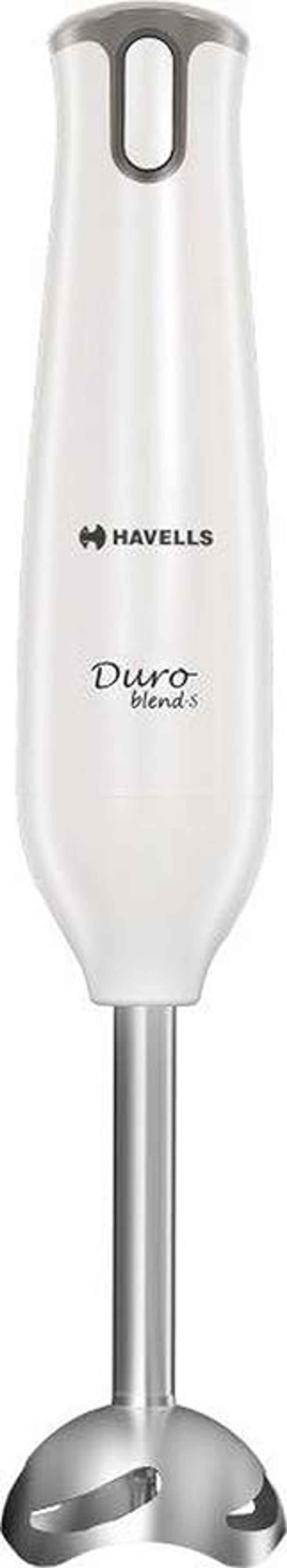 Havells Duro Blend - S Low Noise 300 watt Hand Blender with Detachable Stainless Steel Stem