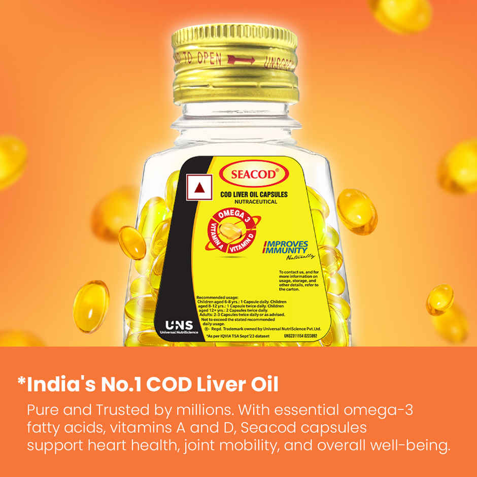 Seacod - Cod Liver Oil Capsules
