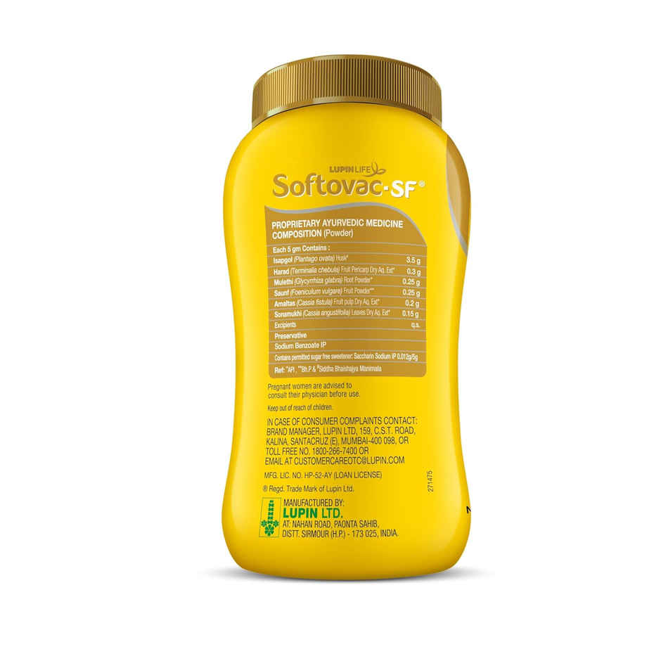 Softovac SF Isabgol Powder | Bowel Regulator Relief From Constipation
