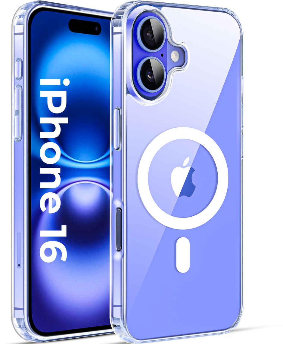 Artistque Case for Iphone 16 Back Cover - Transparent Clear Magsafe