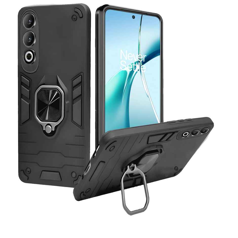 Artistque Case for Oneplus Nord Ce4 5g / Oneplus Nord Ce4 Back Cover - Ring Stand Armor Cover