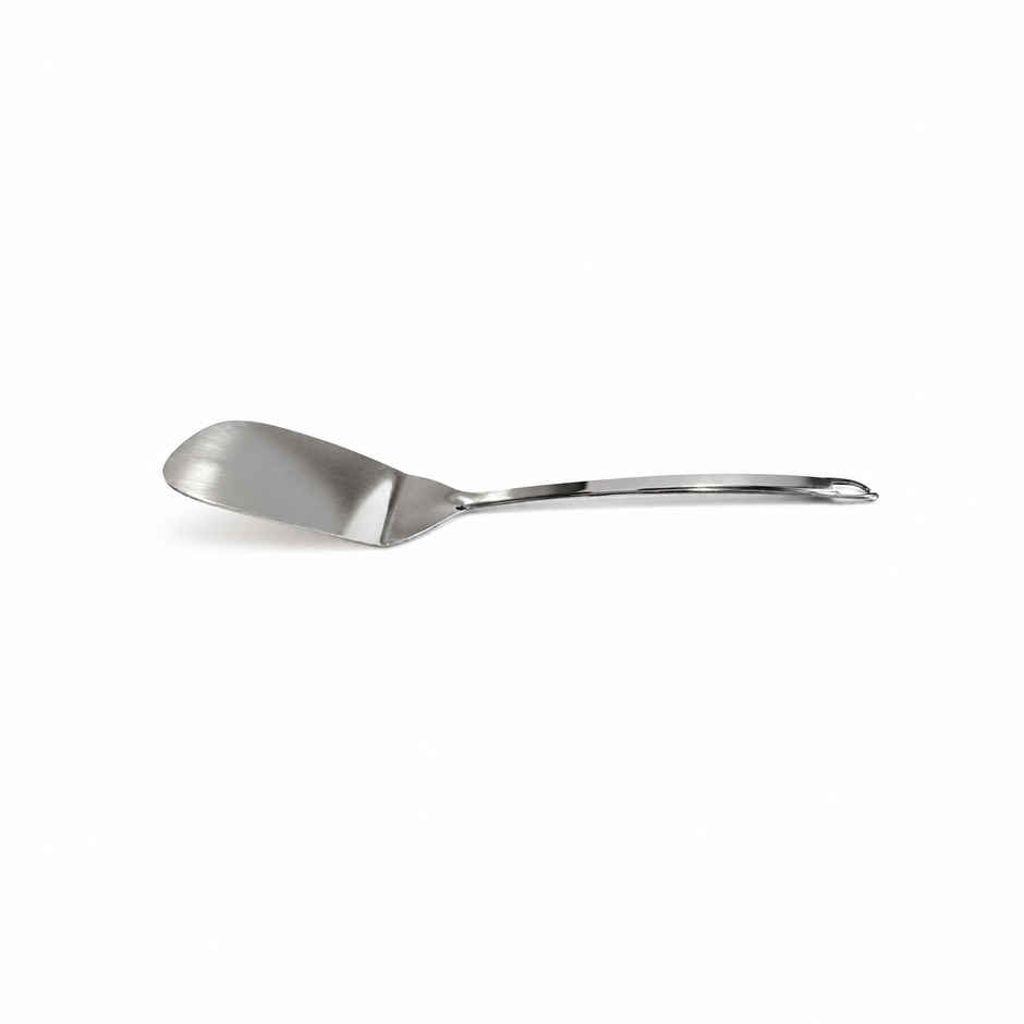 Petals Steel Mini Cooking/Serving/Spoon/Spatula-Dosa Palta/Taveta/Turner/Khurpi