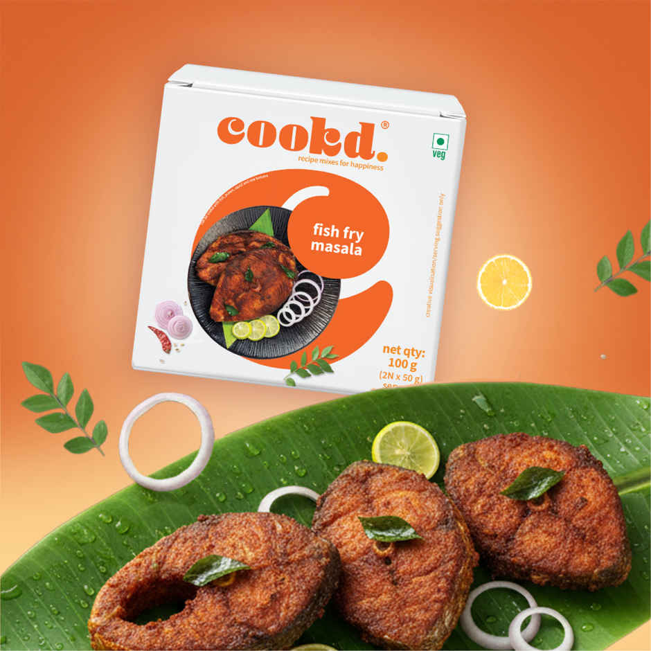 Cookd Fish Fry Masala | Ready to Cook Spice Mix