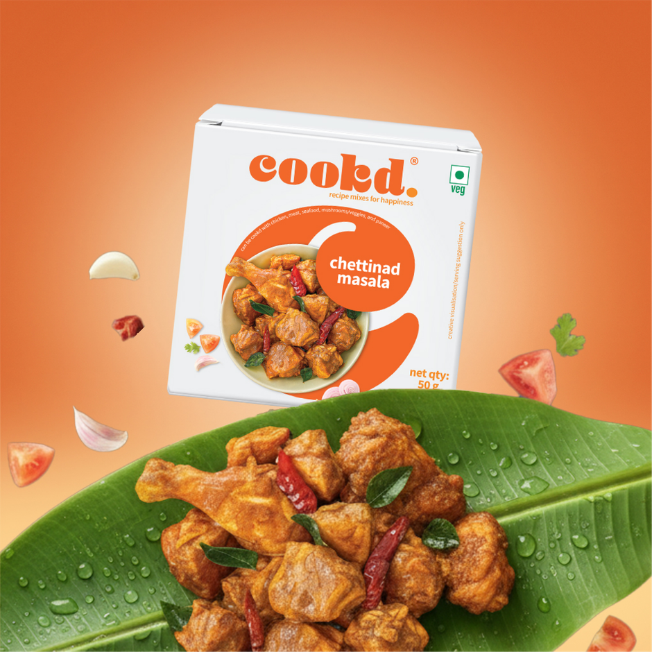 Cookd Chettinad Masala | Ready to Cook Spice Mix