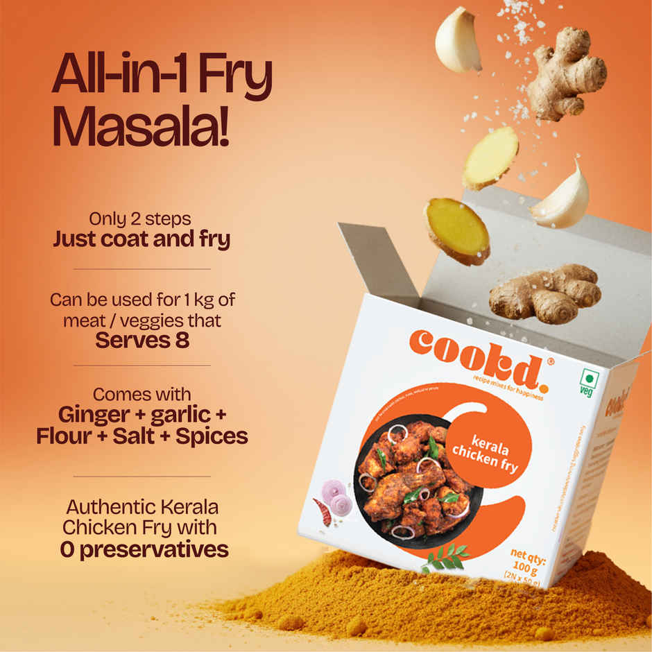 Cookd Kerala Chicken Fry Masala