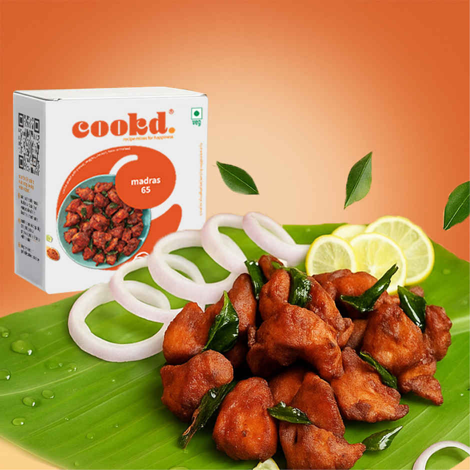 Cookd Fried Chicken Kit (285g) & Cookd Madras 65 (50g) Combo