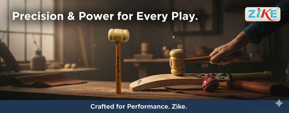 Zike Wooden Cricket Bat Mallet (Stroke Hammer)