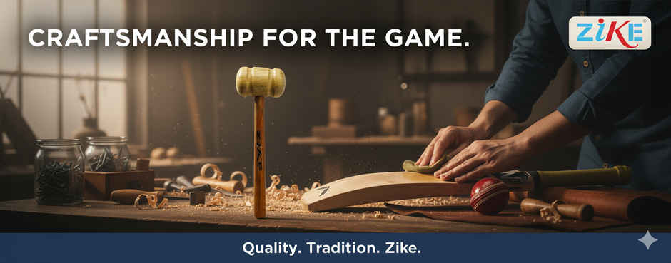 Zike Wooden Cricket Bat Mallet (Stroke Hammer)